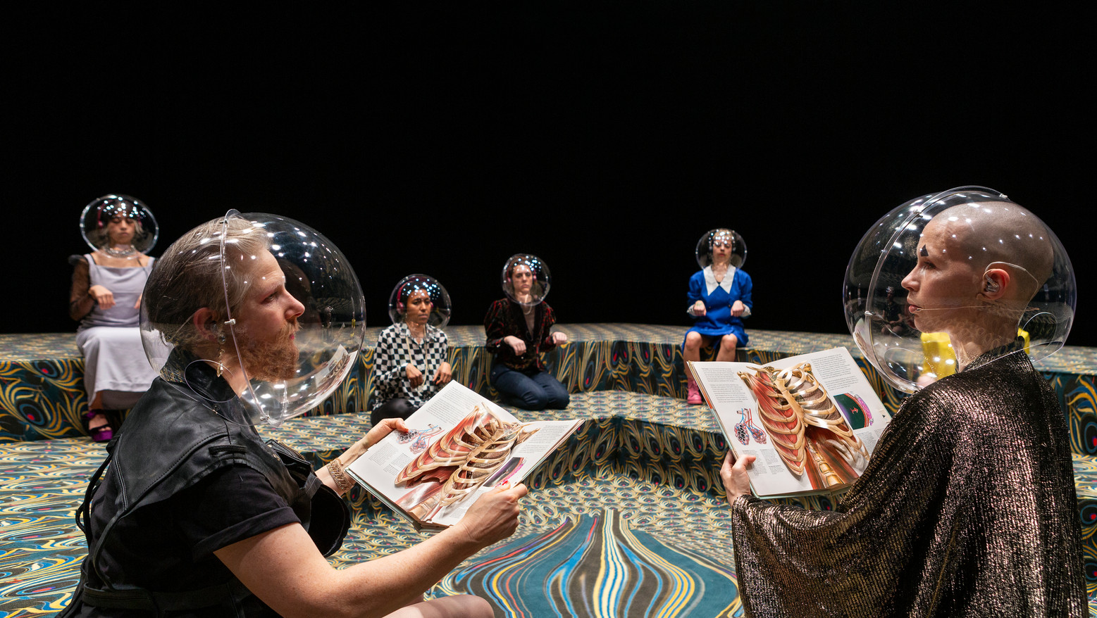 Die Hörposaune (“The Hearing Trombone”, 2022) by Antonia Baehr, Jule Flierl, and Isabell Spengler. Foto: Anja Weber.
